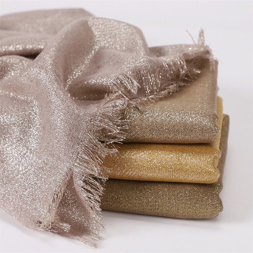 Sciarpa lunga glitter donna