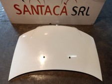 Cofano Fiat Punto 2007 Classic Fregio Fiat Crepato E Piccoli Punti Di Ruggine 