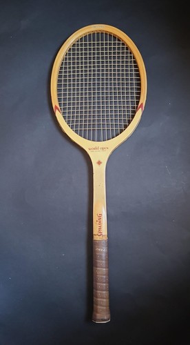 Racchetta vintage legno - racchetta,