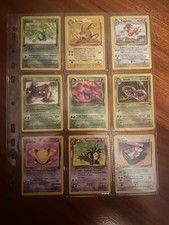 Lotto 9 Carte Pokémon Vintage
