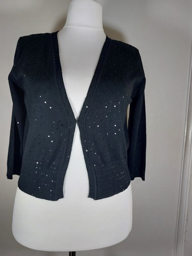 Cardigan donna romano nero