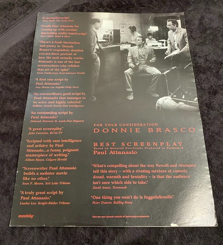 Donnie brasco 1997 oscar - donnie,