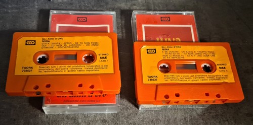 Mina gli anni - anni, etichetta