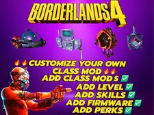Borderlands 4✨🔥 Crea personalizza la tua classe mod PC-PS-XBOX🔥✨