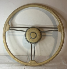 Raro Volante italiano bachelite originale sterzo vintage auto d'epoca Ø39,5cm