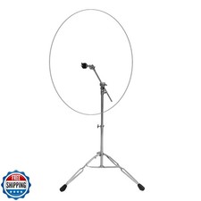 Drum Shield, 22 pollici - 1 confezione kit batteria acrilico trasparente cristallo deflettore, drum cag