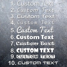 2x Adesivi Decalcomania Vinile