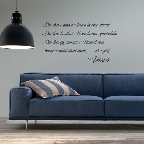 Wall stickers frase frasi - wall,