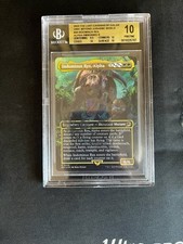 Indominus Rex Alpha - Mtg - Emblem - Bgs 10 - Eng - Jurassic Park Embossed