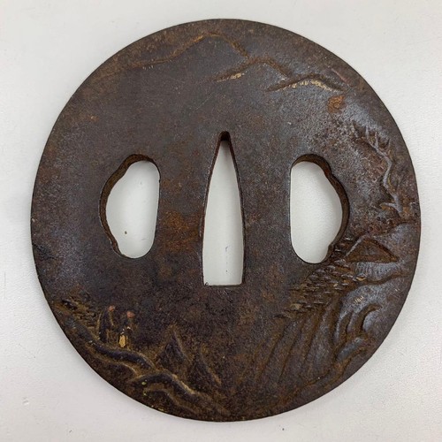 Vintage tsuba ferro - vintage,
