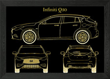 Poster arte da parete Infiniti