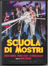 Scuola di mostri - dvd - Fred Dekker 1987, restaurato in hd