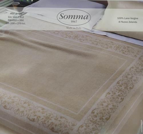 Coperta lana vergine - vergine, 100%