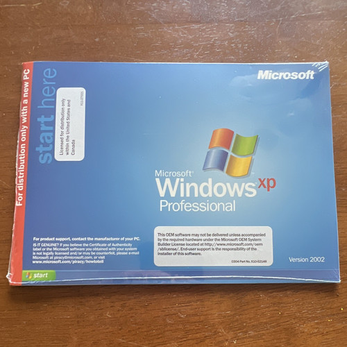 Microsoft windows - microsoft, xp