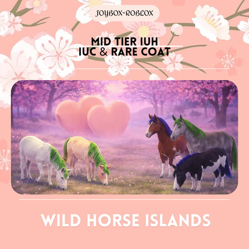 Wild horse islands - islands, 🐎