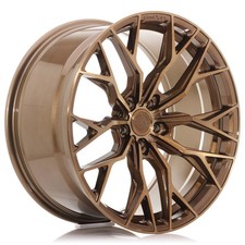 Un cerchio Concaver CVR1 20x8 ET20 5x112 Bronzo spazzolato