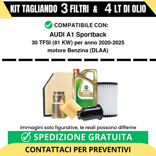 Tagliando castrol 3 - tagliando, lt