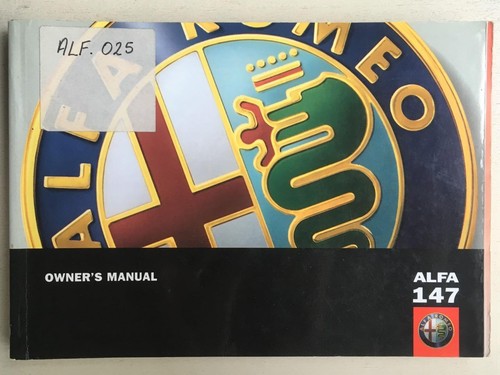Alfa romeo 147 manuale - romeo,