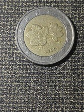 Moneta da 2 euro rara della