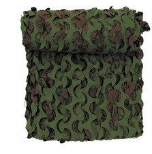 RETE MILITARE MIMETICA WOODLAND 3 MT X 5 MT RITARDANTE ALLE FIAME