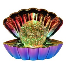 Lampada LED opale oro