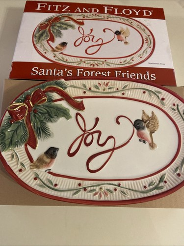 Fitz and floyd christmas - and, joy