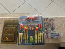 Kit esche artificiali + galleggianti