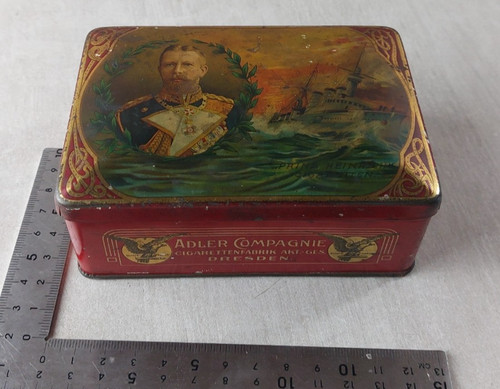 Ancienne boîte cigarette - boîte, de