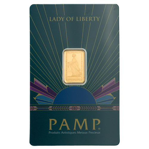 Lingotto oro pamp - 2,5, grammi