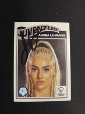 Card ALISHA LEHMANN Autografata Firma TOPPS On Card 