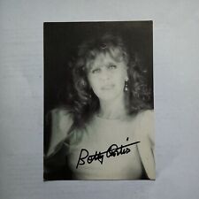 Autografo Stampato    Cantante -   Betty Curtis