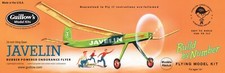 Guillow's Aereo Balsa Javelin