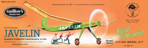 Guillow aereo balsa - aereo, javelin