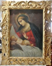 Quadro, Olio su tela, Madonna