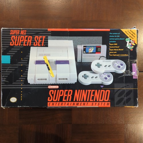 Super nintendo snes - super, set