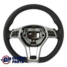 Mercedes W204 W212 NUOVO pelle nero volante sportivo volante sportivo leve del cambio