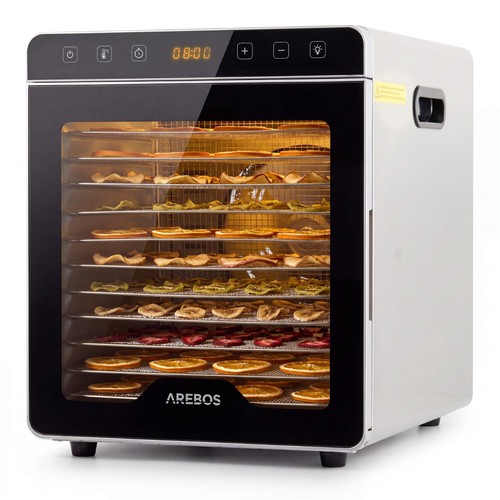 Arebos essiccatore inox 800w - arebos,