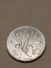 10 LIRE 1950 OLIVO CIRCOLATA