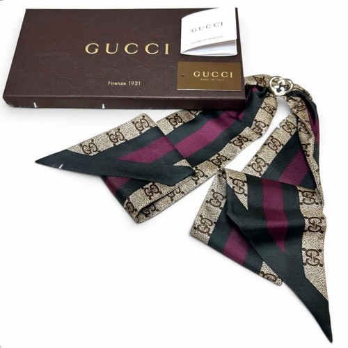Sciarpa seta usata - seta, gucci