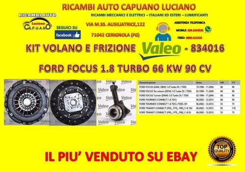 Kit frizione ford focus - i, 1.8