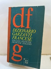 Dizionario garzanti francese - dizionario,