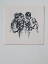 Liebermann, Max, xilografia