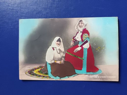 321a cartolina costumi - 321a,
