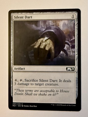 Mtg silent dart - silent, set