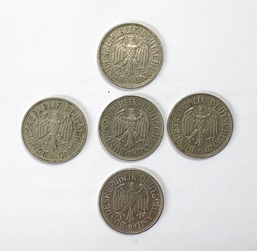Cinque monete germania marco - monete,