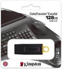 PEN DRIVE 128GB KINGSTON 3.2 / 3.0 / 2.0 MEMORIA USB Chiavetta USB DTX/128GB