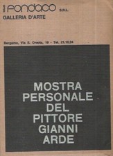 Mostra personale del pittore