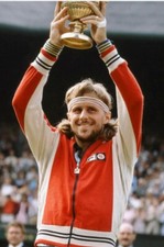 Fila Red Borg Wimbledon