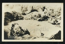 CA Redding RPPC 1934 LET VULCANIC NATIONAL PARK PISCINA BOLLENTE n. 2577