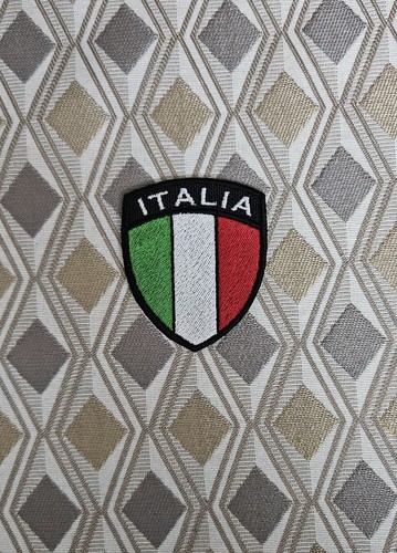 Toppa patch ricamata italia - patch,